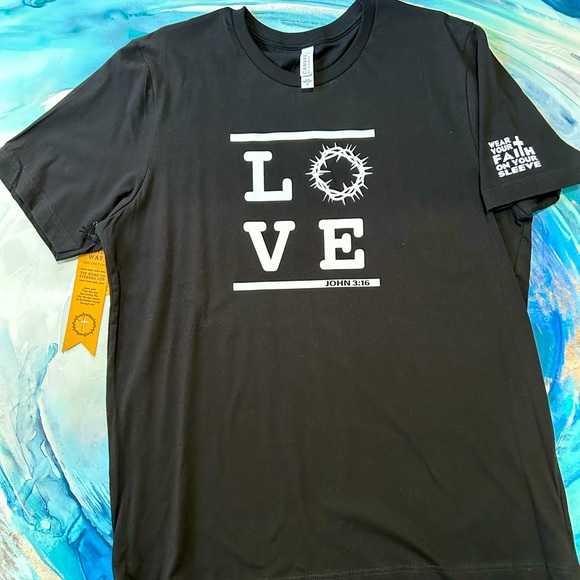 LOVE John 3:16 Tee shirt size XL - Picture 1 of 3